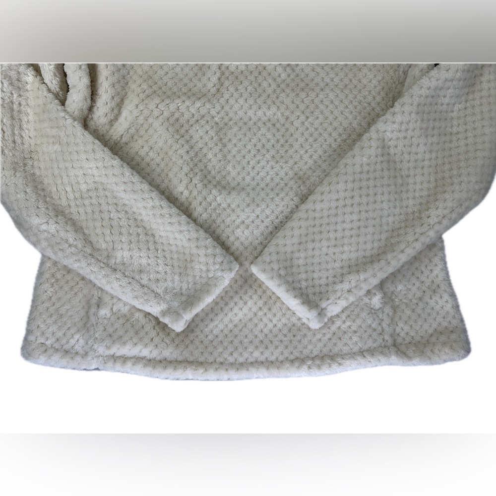 NEW Columbia Beech Forest High Pile Soft Teddy Fleece 1/4 Pullover Cream Large - Picture 8 of 15